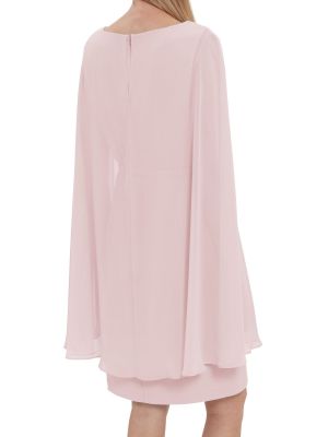 Платье из крепа Gina Bacconi розовое