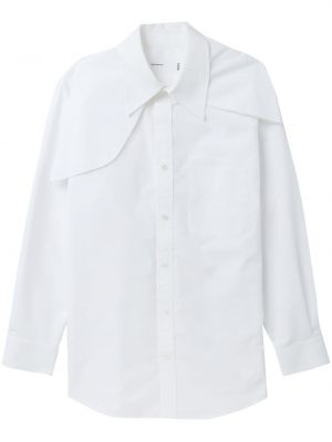 Βαμβακερό πουκάμισο Toga λευκό