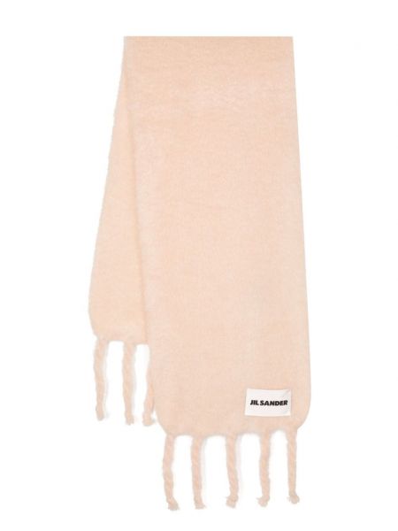 Mohair huivi Jil Sander pinkki