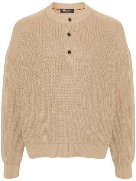 Pull long en tricot Loro Piana