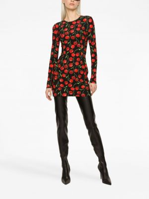 Šaty s potiskem Dolce & Gabbana