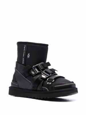 Sněžné boty s výšivkou Ugg černé