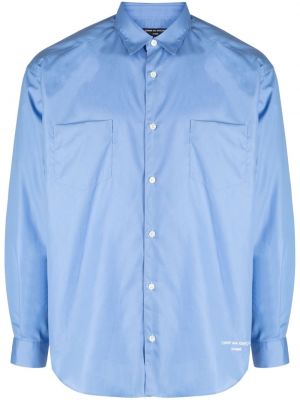Camicia ricamata Comme Des Garçons Homme blu