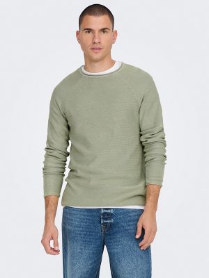 Jersey de tela jersey Only & Sons verde