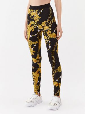 Tamprės slim fit Versace Jeans Couture juoda