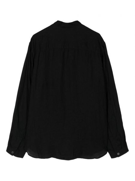 Lininė marškiniai Forme D'expression juoda