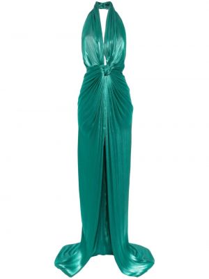 Večernja haljina Costarellos zelena