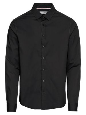 Риза Solid черно