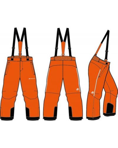 Pantaloni Alpine Pro portocaliu