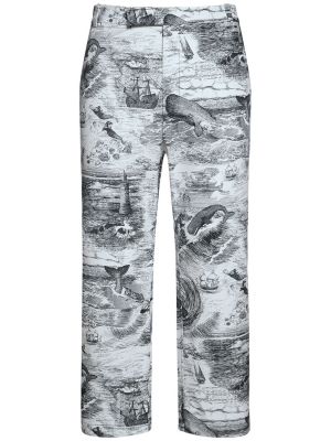 Pantalones de algodón Thom Browne