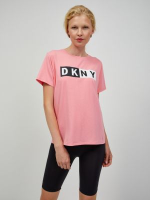 Koszulka Dkny różowa
