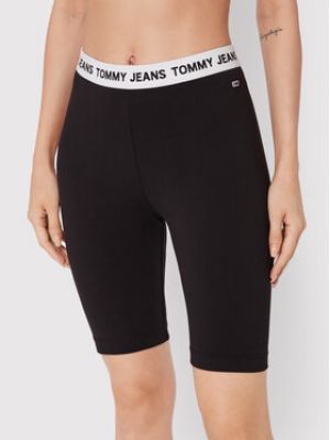 Shorts de sport slim Tommy Jeans noir