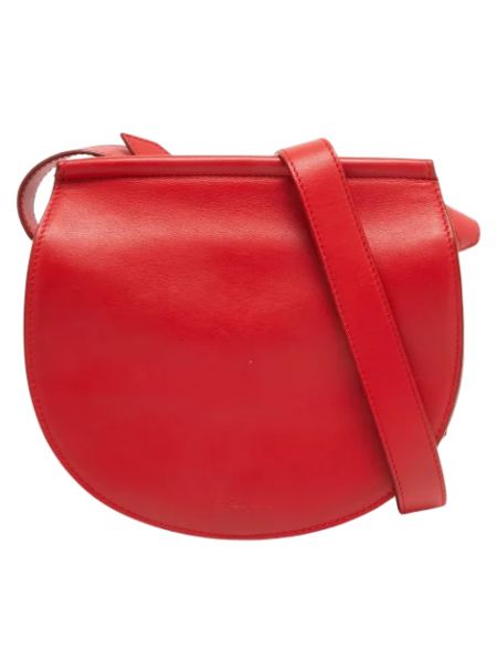 Torba na ramię skórzana Givenchy Pre-owned czerwona