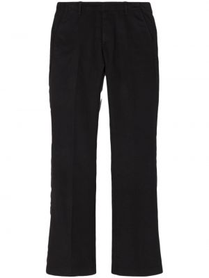 Pantaloni din bumbac Re/done negru