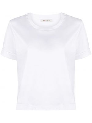 T-shirt con scollo tondo Ports 1961 bianco