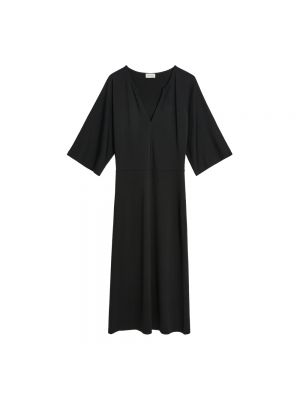 Robe mi-longue By Malene Birger noir