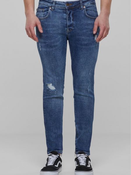 Jeans skinny Karl Kani bleu