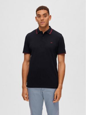 Polo Selected Homme μαύρο