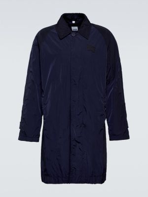 Kabát Burberry modrý