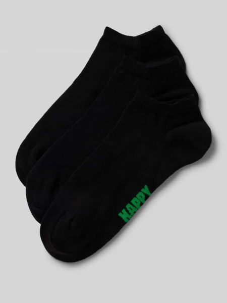 Skarpety w jednolitym kolorze Happy Socks czarne