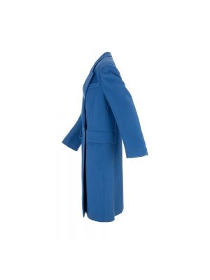 Abrigo de lana Stella Mccartney azul