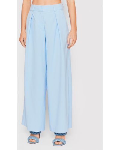 Pantaloni Selected Femme albastru