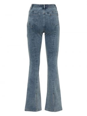 High waist bootcut jeans ausgestellt B+ab blau