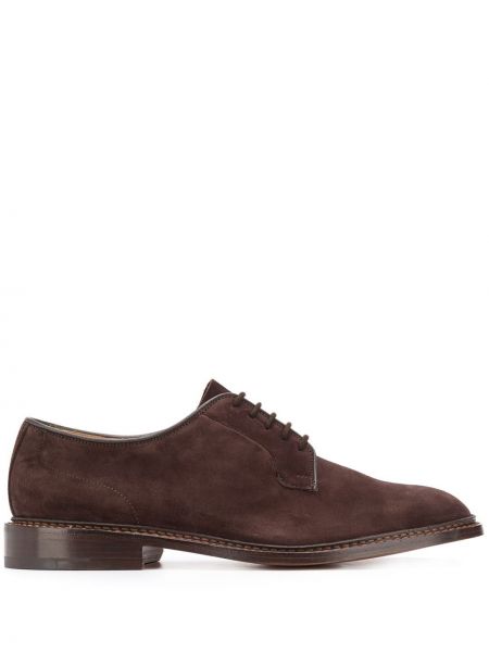 Zapatos derby con cordones Tricker's marrón