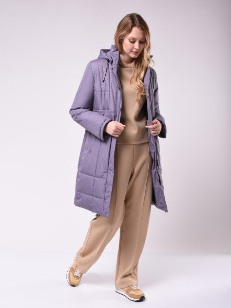 Пальто Maritta фиолетовое