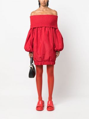 Dlouhé šaty Patou červené