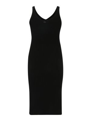Mini šaty Lacoste čierna