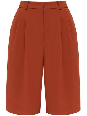 Pantaloncini plissettati 12 Storeez arancione