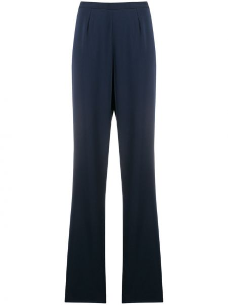 Pantalones de cintura alta Gianfranco Ferré Pre-owned azul