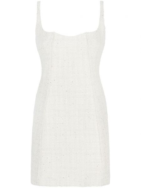 Mini haljina od tvida Gcds bijela