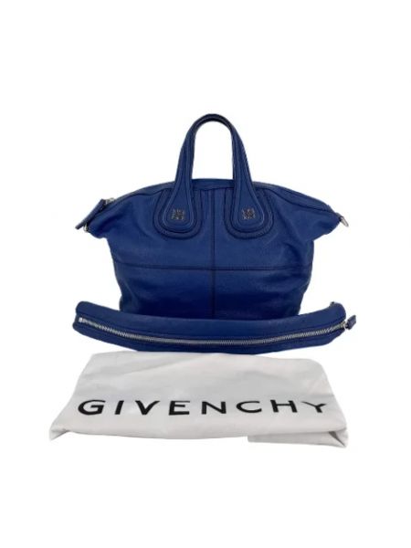 Bolsa de hombro de cuero Givenchy Pre-owned azul