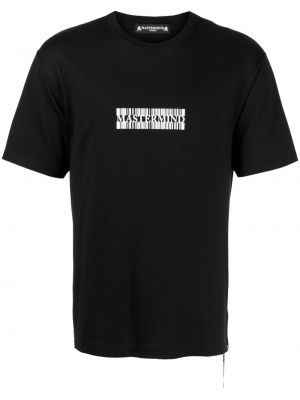 T-shirt con stampa Mastermind World nero