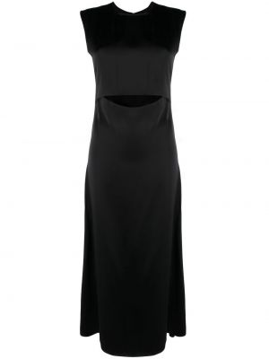 Μίντι φόρεμα Loulou Studio μαύρο