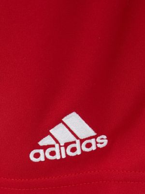 Kraťasy s vysokým pasem Adidas Performance červené