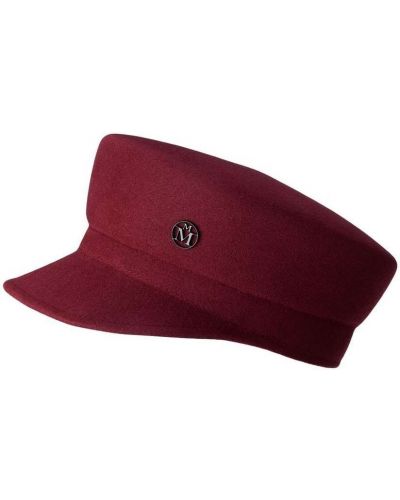 Фетровая кепка Maison Michel, красная
