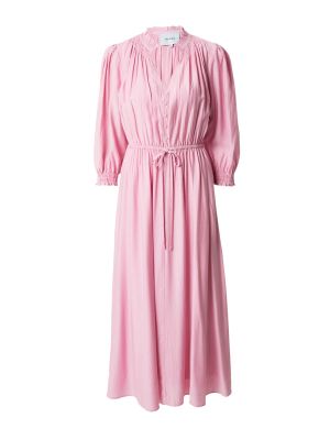 Μάξι φόρεμα Minus ροζ
