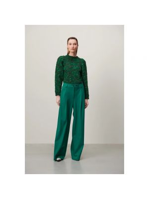 Pantalones chinos de tela jersey Jane Lushka verde