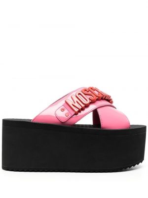 Sandaletter Moschino rosa