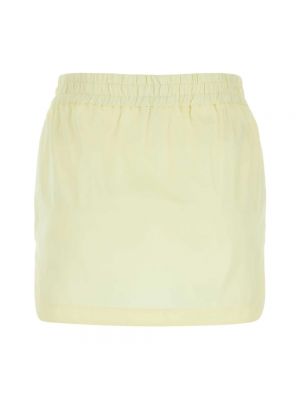 Mini falda The Attico amarillo