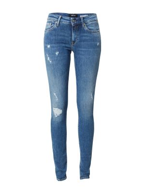 Jeans skinny Replay bleu