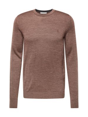 Pikčasti pulover Bruun & Stengade rjava
