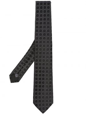 Puntíkatá hedvábná kravata Lanvin