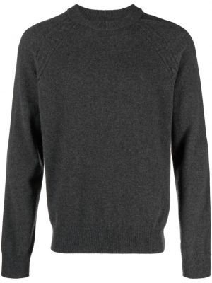 Кашмирен пуловер Versace сиво