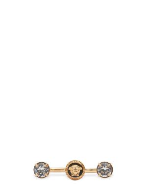 Kristály gyűrű Versace aranyszínű