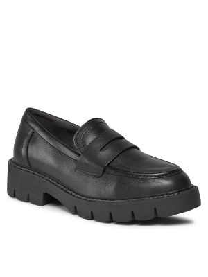 Loafers chunky Caprice nero