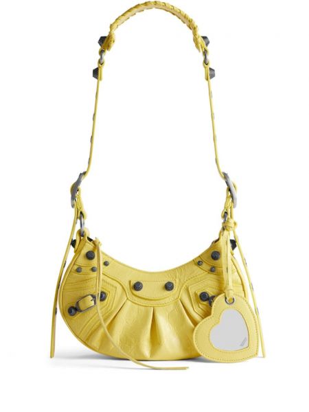 Чанта за ръка Balenciaga жълто